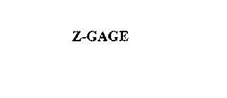Z-GAGE