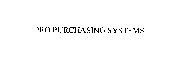 PRO PURCHASING SYSTEMS