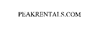 PEAKRENTALS.COM