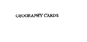 GEOGRAPHY CARDS