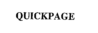 QUICKPAGE