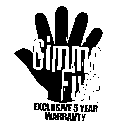 GIMME FIVE EXCLUSIVE 5 YEAR WARRANTY
