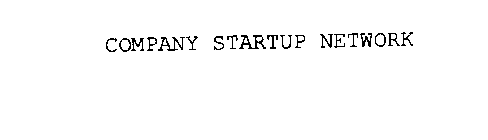 COMPANY STARTUP NETWORK