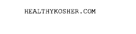 HEALTHYKOSHER.COM