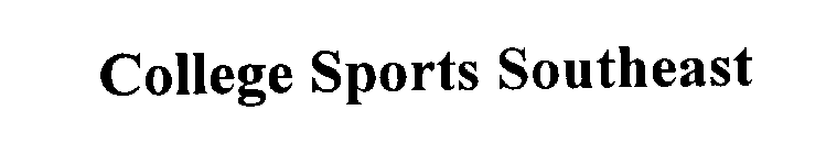COLLEGE SPORTS SOUTHEAST