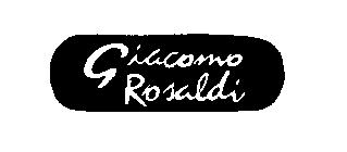 GIACOMO ROSALDI
