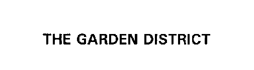 THE GARDEN DISTRICT