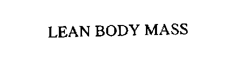 LEAN BODY MASS