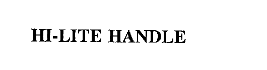 HI-LITE HANDLE