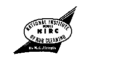 NATIONAL INSTITUTE MEMBER NIRC OF RUG CLEANING THE MARK OF INTEGRITY