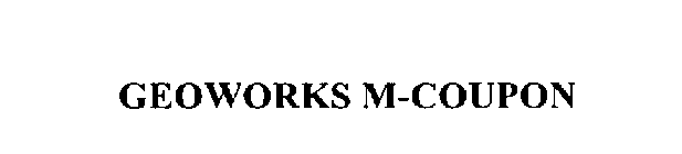 GEOWORKS M-COUPON