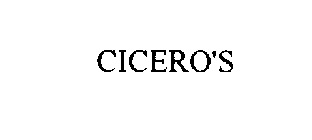 CICERO'S