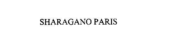 SHARAGANO PARIS