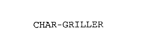 CHAR-GRILLER