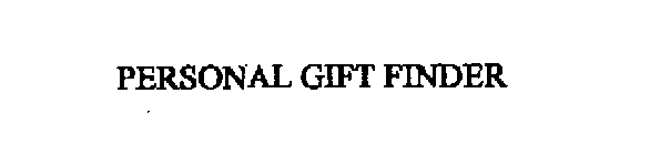 PERSONAL GIFT FINDER