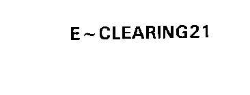 E- CLEARING21