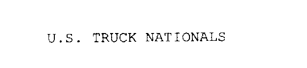 U.S. TRUCK NATIONALS