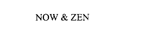 NOW & ZEN