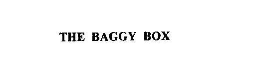 THE BAGGY BOX