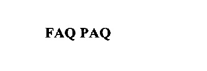 FAQ PAQ