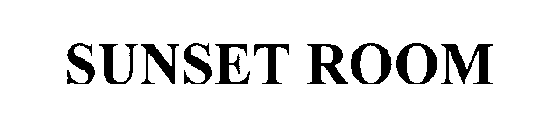 SUNSET ROOM