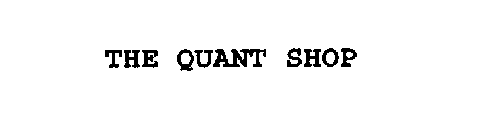 THE QUANT SHOP