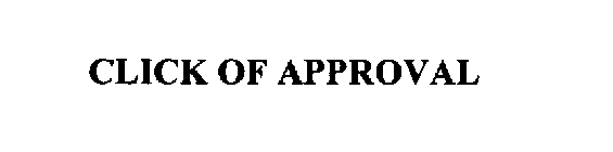 CLICK OF APPROVAL