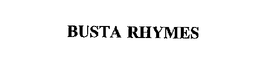 BUSTA RHYMES