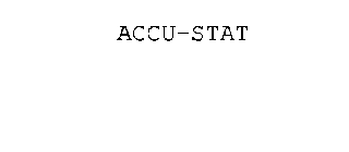 ACCU-STAT