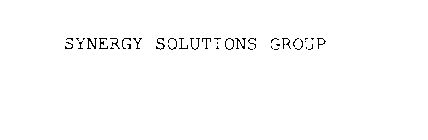 SYNERGY SOLUTIONS GROUP