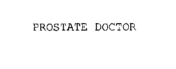 PROSTATE DOCTOR