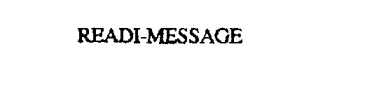 READI-MESSAGE