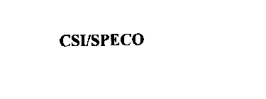 CSI/SPECO