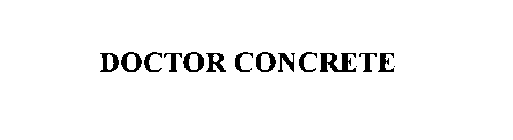 DOCTOR CONCRETE