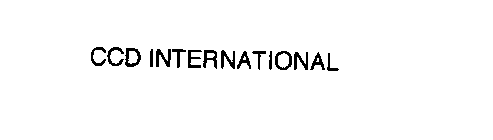 CCD INTERNATIONAL