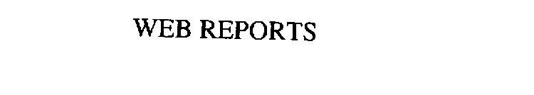 WEB REPORTS