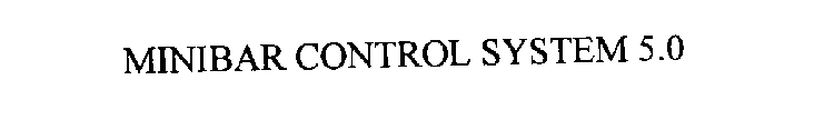 MINIBAR CONTROL SYSTEM 5.0
