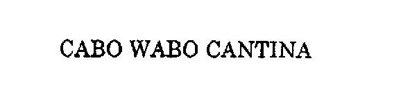 CAB0 WABO CANTINA