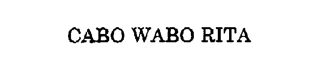 CABO WABO RITA
