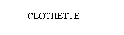 CLOTHETTE
