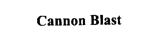 CANNON BLAST