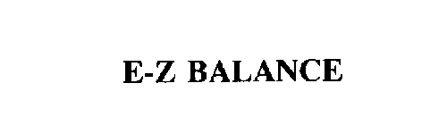 E-Z BALANCE