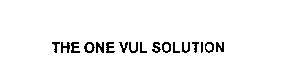 THE ONE VUL SOLUTION