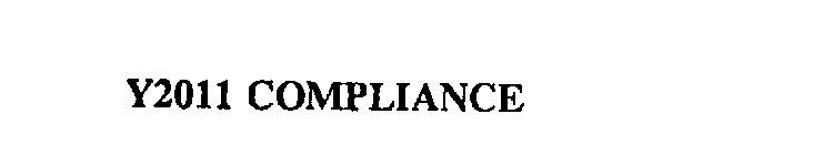 Y2011 COMPLIANCE