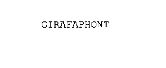 GIRAFAPHONT