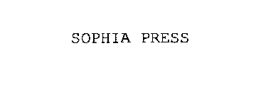 SOPHIA PRESS