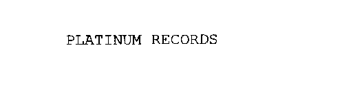 PLATINUM RECORDS