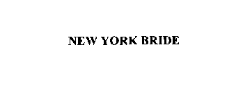 NEW YORK BRIDE