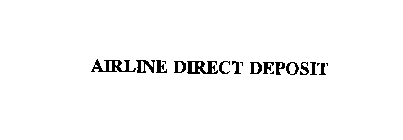 AIRLINE DIRECT DEPOSIT