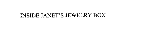 INSIDE JANET'S JEWELRY BOX